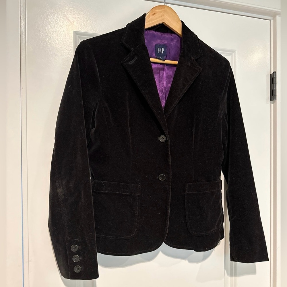 Velvet Blazer! Like new and AMAZING!!